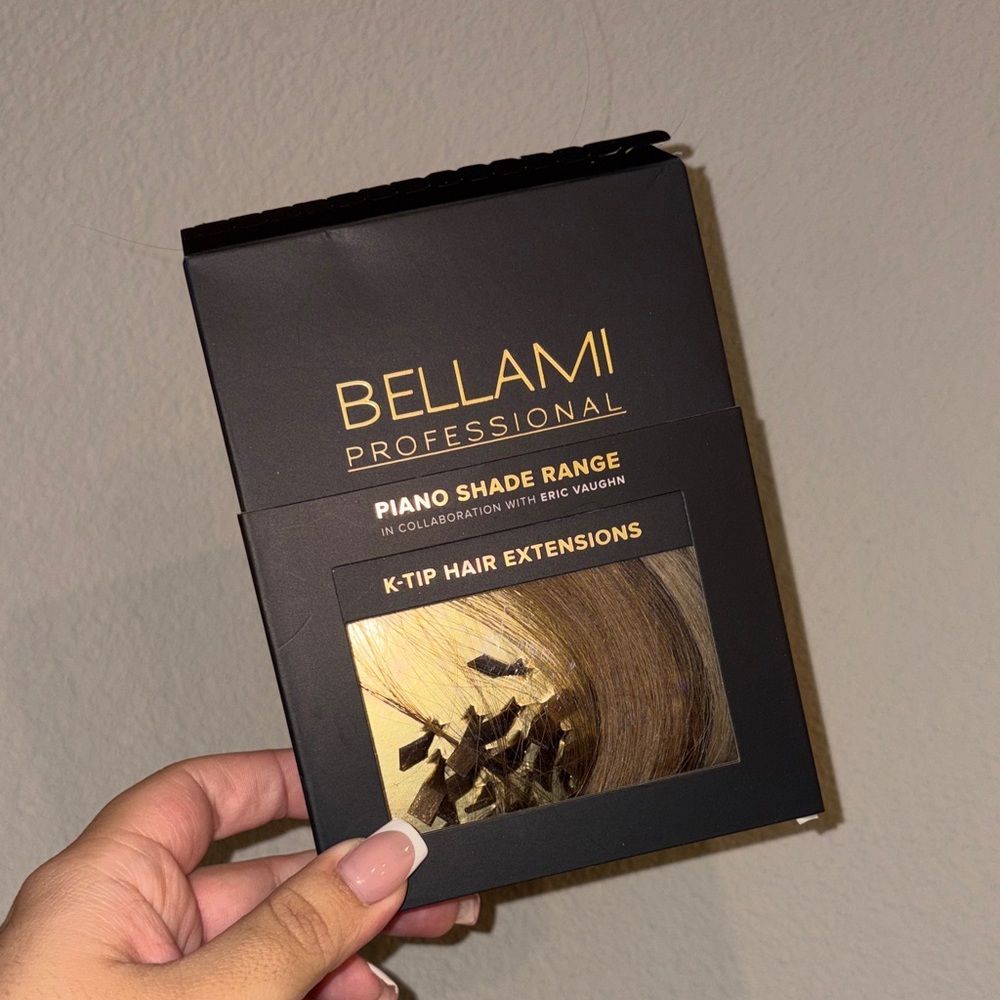 BELLAMI K-Tip Hair Extensions - Coconut Brulee 24”